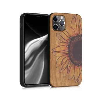 Image 1 of kwmobile Дървен калъф за Apple iPhone 11 Pro - жълт