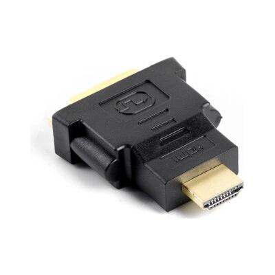 LANBERG redukce HDMI (M) na DVI-D (F) (24+5) černý