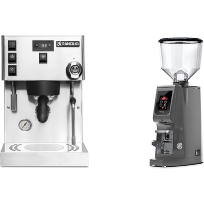 Set Rancilio Silvia PRO X + Eureka Atom W 65