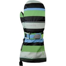 Snowlife Long Cuff DT Kids Mitten black green blue