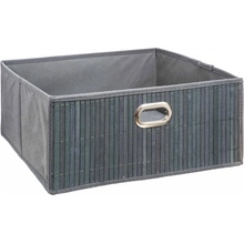 DekorStyle Úložný box Grey Bamboo 31x15 cm