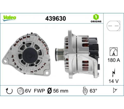 Alternátor VALEO 439630