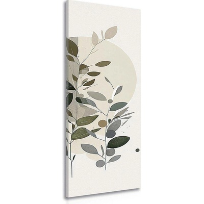 Obraz boho rostlinky se vzorem - 30x90