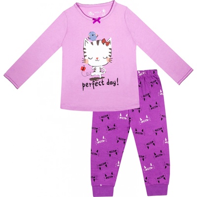 Dívčí pyžamo Wolf S fialková Fialková