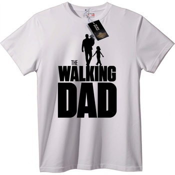 NOONEBRAND Тениска The Walking Dad - 6XL, Black