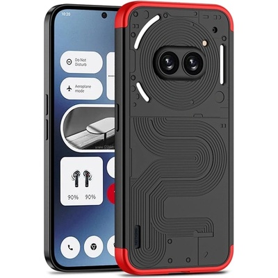 GKK 360° Ochranný kryt Nothing Phone 2a / (2a) Plus čierny-červený 76222