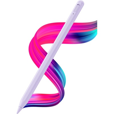 Techsuit Стилус писалка за таблет, Bluetooth, Type-C, 125mAh - (AC10SH) - Mystic Lilac