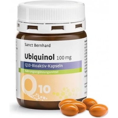 Sanct Bernhard Ubiquinol Q10 Bioaktiv 100 mg 75 kapsúl