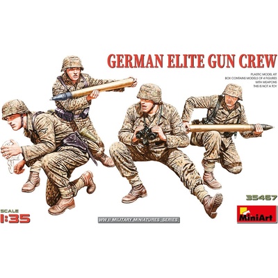 MiniArt German Elite Gun Crew 4 fig. 1:35