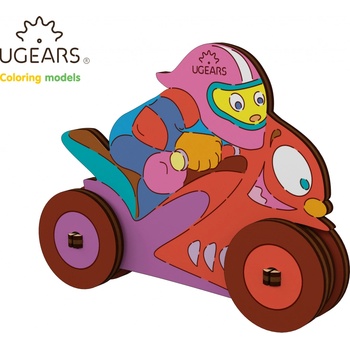 Ugears 10006 Motorkár postav a vymaľuj