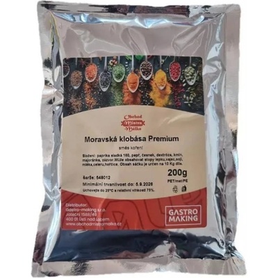 Mistr Málek Moravská klobása Premium 200 g