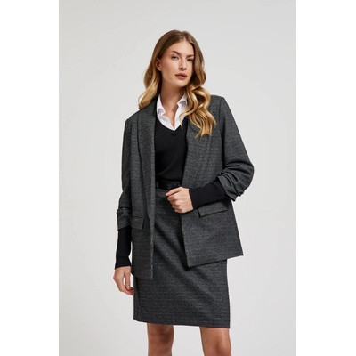 Moodo Сако със набрани ръкави сиво Moodo Moodo | Siv | ЖЕНИ | XXL