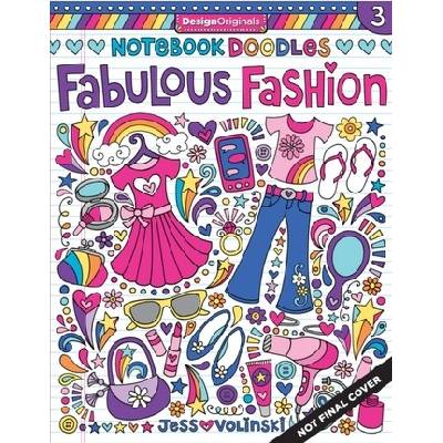 Notebook Doodles Fabulous Fashion - Jess Volinski