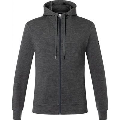 Merino mikina Everyday Hoodie pirate grey melange