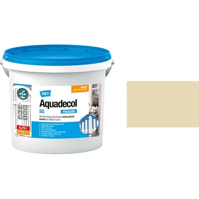 Aquadecol SG vodou ředitelný email 0,75L Hellelfenbein