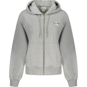 Calvin Klein Дамски суитшърт с цип calvin klein, Размер m, Цвят Сиво (lv047b270g_grp79)