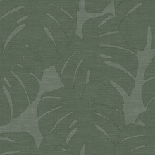 Origin 347762 Vliesová zelená tapeta listy monstery látková textúra Natural Fabrics rozmery 0,53 x 10,05 m