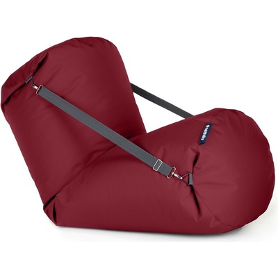 SakyPaky KLÁDA sedací vak červená