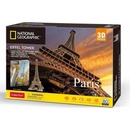 3D puzzle CubicFun 3D puzzle National Geographic: Eiffelova věž 80 ks