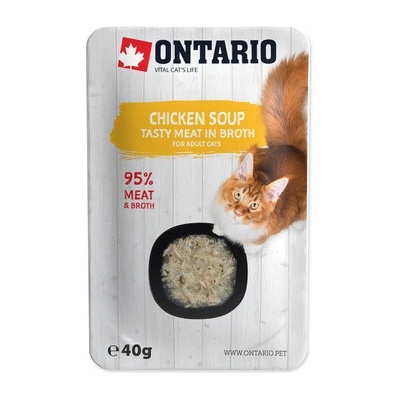 Ontario Cat Soup Chicken with vegetables 40 g