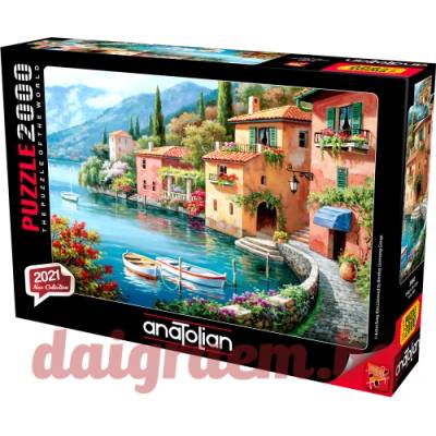 Anatolian Пъзел anatolian 3950 - 2000 части - Село на езерото (p3950)