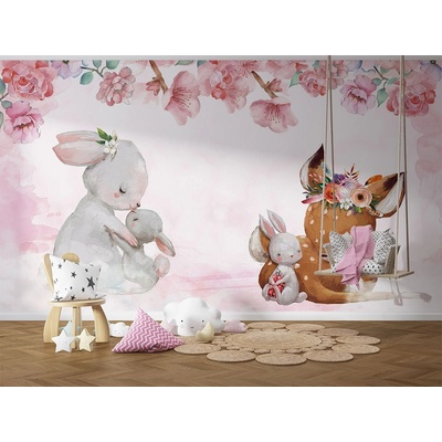 Art gift Фототапет Семейството на Зайо