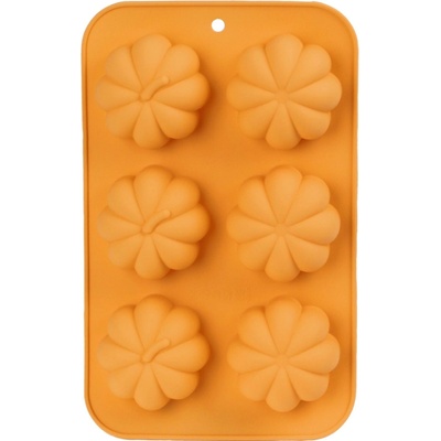 TORO Silikónová forma na muffiny 6ks 27x17cm tekvica