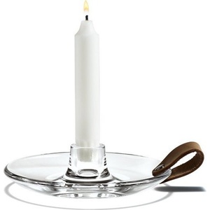 Holmegaard Свещник Design With Light Chamber за тясна свещ 15, 5 см (4343514)