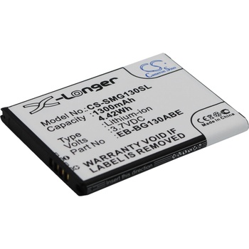 Image 1 of VHBW Батерия за Samsung Galaxy Young 2 / Star 2 / SM-G130, 1300 mAh (800108822)