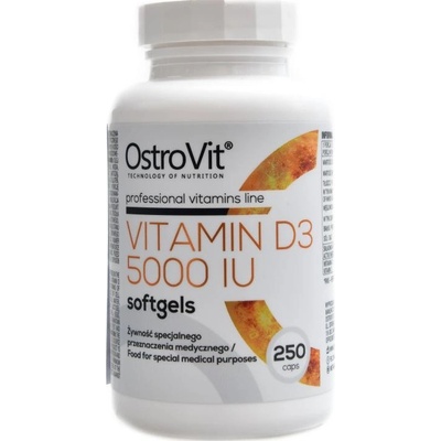 Ostrovit Vitamin D3 5000 IU 250 kapsúl