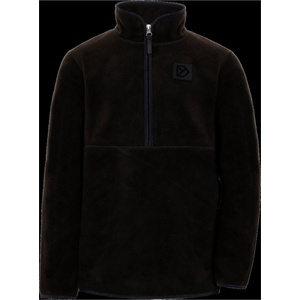Didriksons Детски поларен пуловер Didriksons Kid's Rubi Half-Zip Fleece jumper - Black - размер 130 (704-6250-0212)