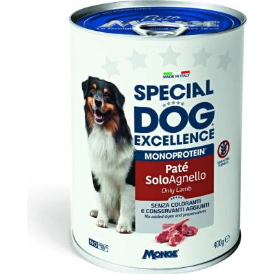 Monge Special Adult Excellence pate Monoprotein čisto jahňacie 400 g