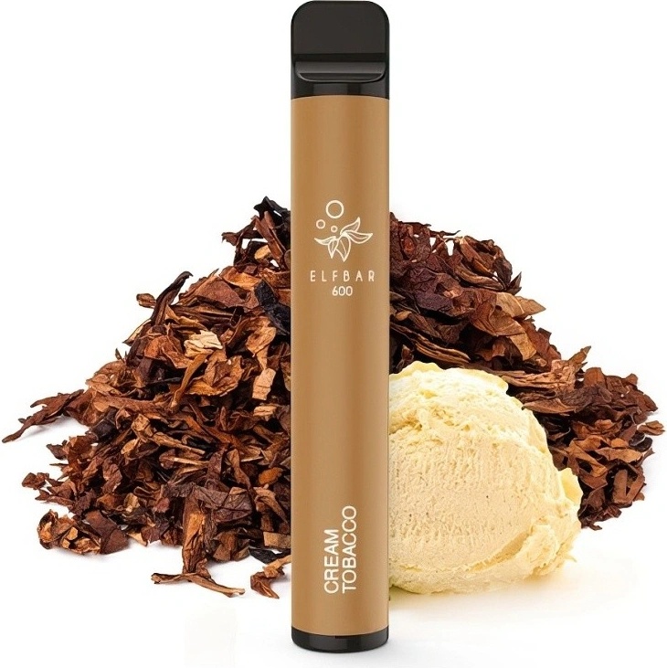 Elf Bar 600 Cream Tobacco 20 mg 600 potáhnutí od 179 Kč