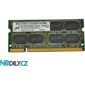 Micron DDR2 2GB MT16HTF25664HY-800J1