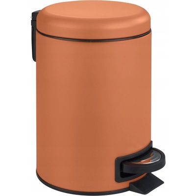 Wenko Pedálový oceľový v lososovej farbe 3 l Leman
