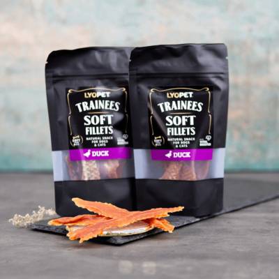 LYOPET Trainees Snack Soft Fillets Duck 50 g