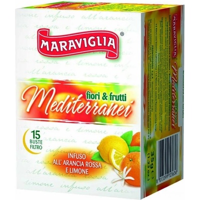 ristora Maraviglia Чай от цитрусови плодове Mediterranei кутия 15 броя пакетчета