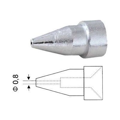 Dutý hrot N5-2 0,8/2,3mm pro odsávačky – Zboží Dáma