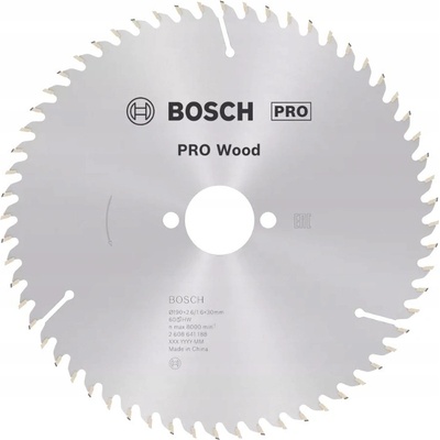 Pilový kotouč Bosch Optiline Wood na dřevo 190x30 mm