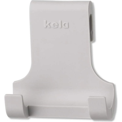 kela Светло сива закачалка за врата или стъкло до 9 мм KELA от серия Tim