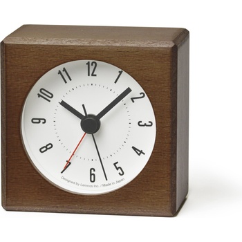 Lemnos Будилник Meteor тъмно дърво (JH17-05 BW)
