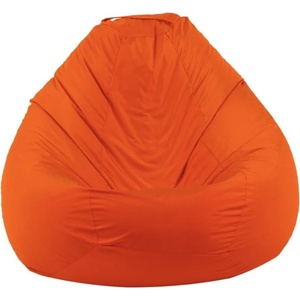 Pufrelax Пуф круша 520л. , Nirvana Gigant - Neon Orange, Водоустойчив, Перящ се калъф, Пълнеж от полистиролни перли (PUF-G-NGG-PEX-NEOR)
