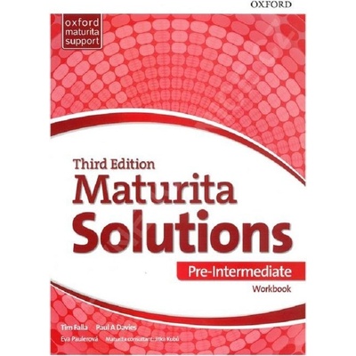 Maturita Solutions 3rd Edition Pre-Intermediate Workbook Czech Edition – Sleviste.cz