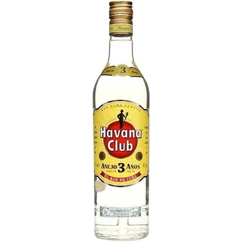Havana Club Anejo 3y 40% 0,7 l (holá láhev)