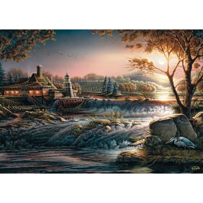 Schmidt Spiele - Puzzle Redlin: A watchful eye over nature - 1 000 piese