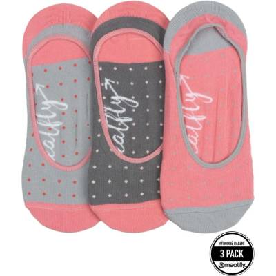 MEATFLY Low Socks grey dot Multicolor