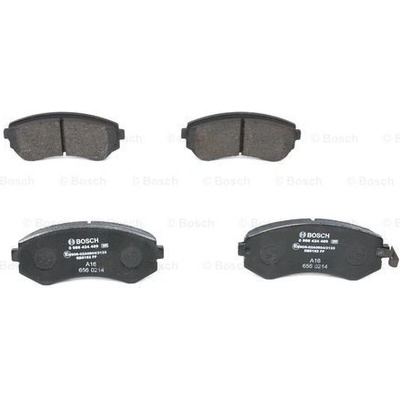 BOSCH Sada brzdových platničiek kotúčovej brzdy 0986424489