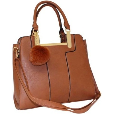 W brown International luxusní kabelka JBFB 315 hnědá