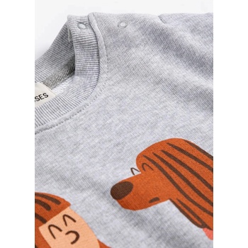 Bobo Choses Бебешки памучен суичър Bobo Choses Friends in a Pickle (126AB030)