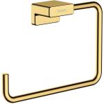 Hansgrohe AddStoris - Държач за кърпа, с полиран златен вид 41754990 (41754990)